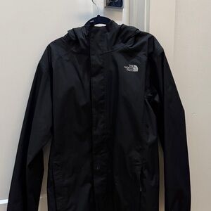 The North Face Kids Youth Large Black Raincoat